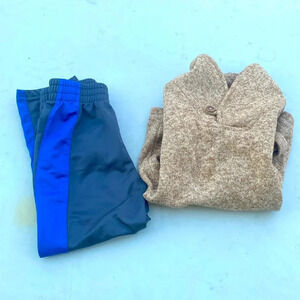 Puma pants and Jumping Beans sweater size 4T